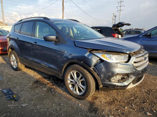 1FMCU9HD7JUA03691 - 2018 FORD ESCAPE SEL BLUE photo 4