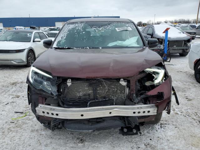 5FNYF8H52KB013403 - 2019 HONDA PASSPORT EXL MAROON photo 5