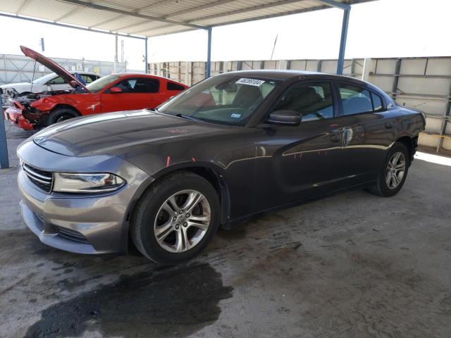 2C3CDXBG0FH799694 - 2015 DODGE CHARGER SE GRAY photo 1