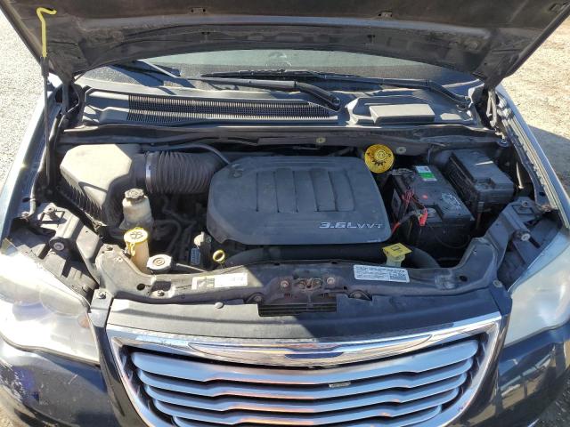 2C4RC1CG2ER368156 - 2014 CHRYSLER TOWN & COU TOURING L GRAY photo 12
