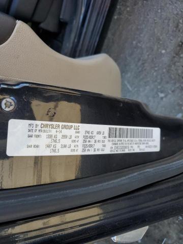 2C4RC1CG2ER368156 - 2014 CHRYSLER TOWN & COU TOURING L GRAY photo 13