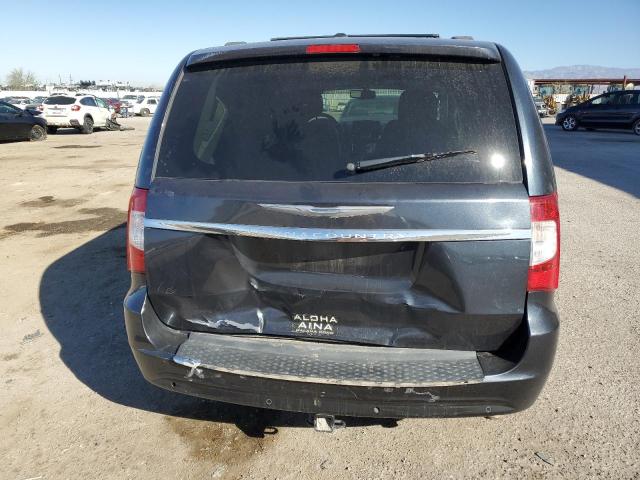 2C4RC1CG2ER368156 - 2014 CHRYSLER TOWN & COU TOURING L GRAY photo 6