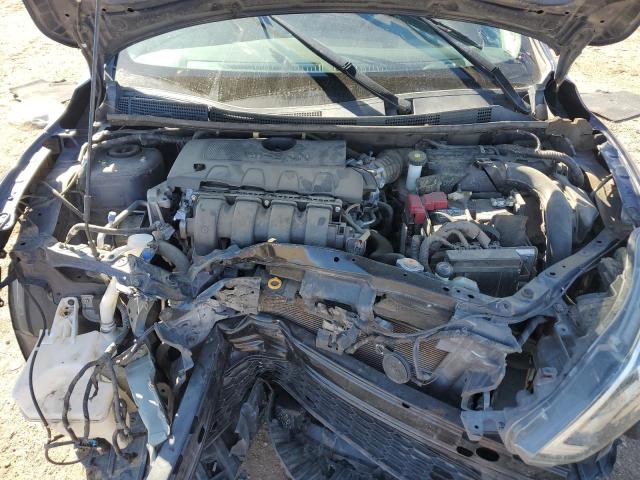 3N1AB7AP4GY248211 - 2016 NISSAN SENTRA S BLUE photo 11