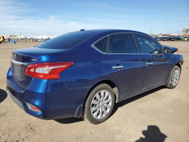 3N1AB7AP4GY248211 - 2016 NISSAN SENTRA S BLUE photo 3