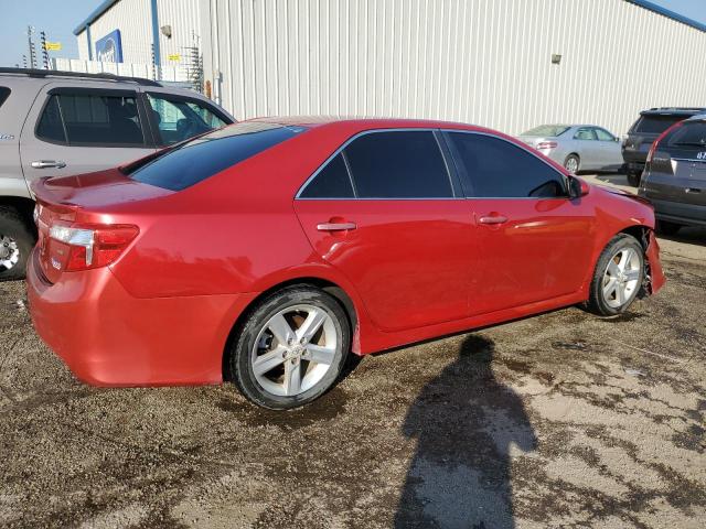 4T1BF1FK4CU568914 - 2012 TOYOTA CAMRY BASE RED photo 3