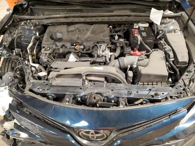 4T1B11HK9KU715125 - 2019 TOYOTA CAMRY L BLUE photo 11