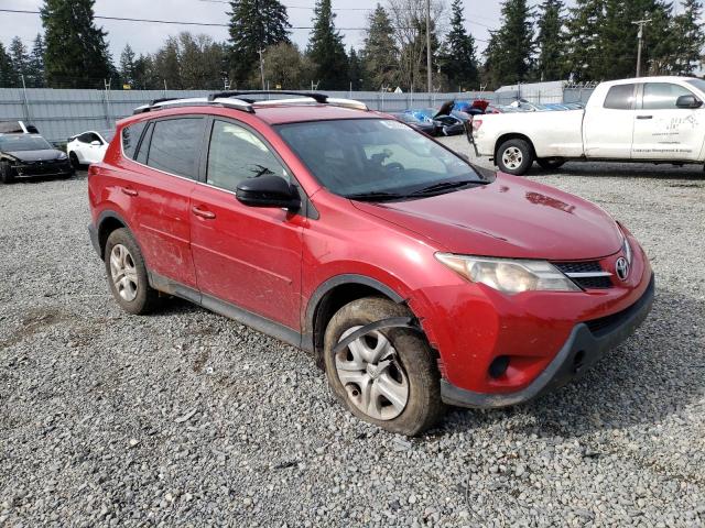 JTMZFREV1ED036942 - 2014 TOYOTA RAV4 LE RED photo 4