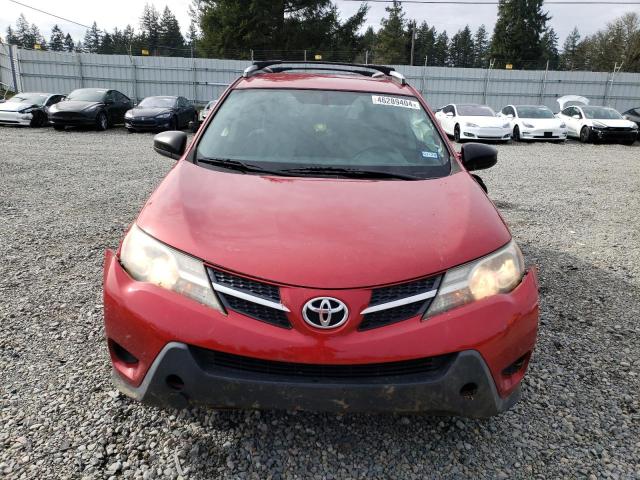 JTMZFREV1ED036942 - 2014 TOYOTA RAV4 LE RED photo 5