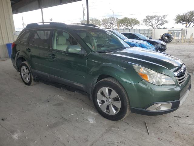 4S4BRBKC3C3229160 - 2012 SUBARU OUTBACK 2.5I LIMITED GREEN photo 4