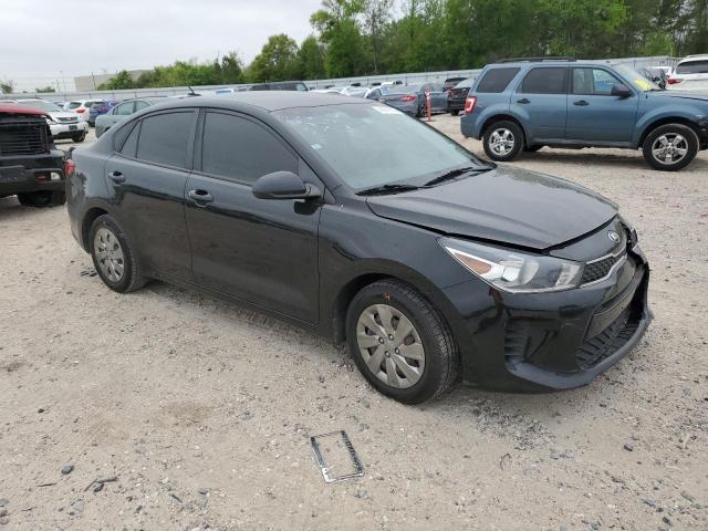 3KPA24AB5KE183427 - 2019 KIA RIO S BLACK photo 4