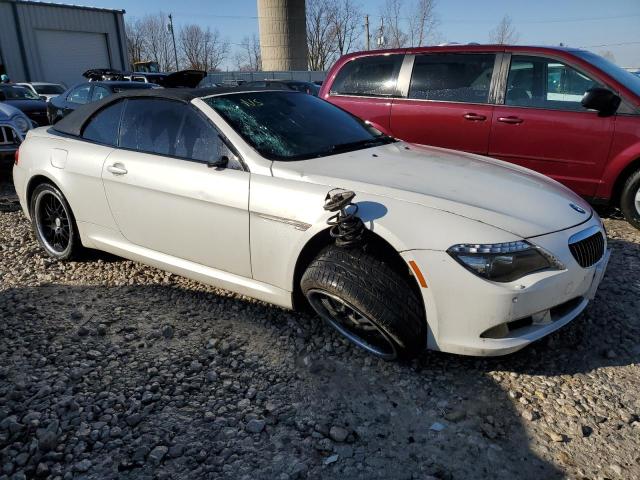 WBAEB53568CX60901 - 2008 BMW 650 I WHITE photo 4