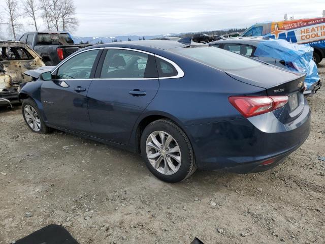 1G1ZD5STXNF153143 - 2022 CHEVROLET MALIBU LT BLUE photo 2