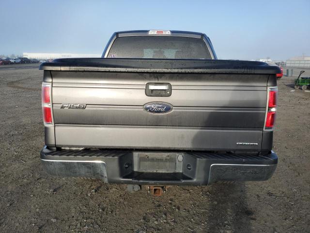 1FTFW1EF9DFB45651 - 2013 FORD F150 SUPERCREW GRAY photo 6