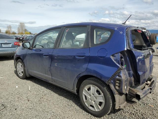 JHMGE8H35DC055558 - 2013 HONDA FIT BLUE photo 2