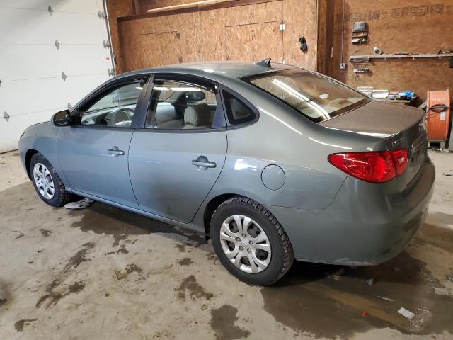 KMHDU4ADXAU830389 - 2010 HYUNDAI ELANTRA BLUE GRAY photo 2