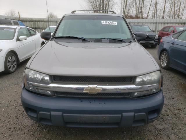 1GNDT13S262336054 - 2006 CHEVROLET TRAILBLAZE LS GRAY photo 5