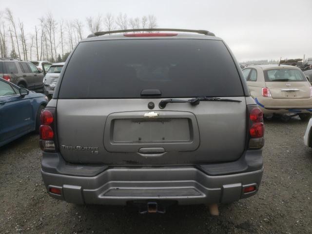 1GNDT13S262336054 - 2006 CHEVROLET TRAILBLAZE LS GRAY photo 6