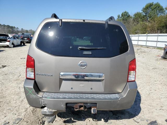 5N1AR18UX6C619120 - 2006 NISSAN PATHFINDER LE 棕色 照片 6