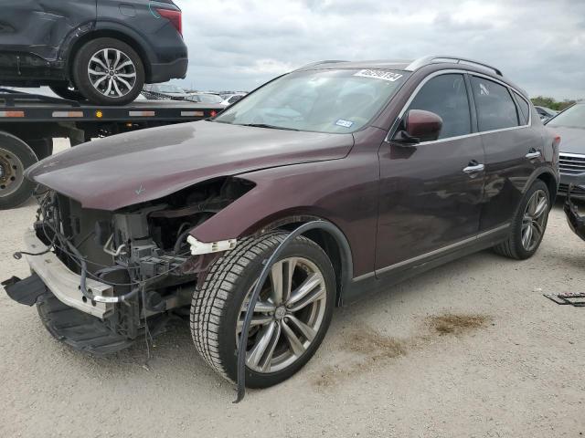 JN1AJ0HP3BM801250 - 2011 INFINITI EX35 BASE Բորդո լուսանկար 1
