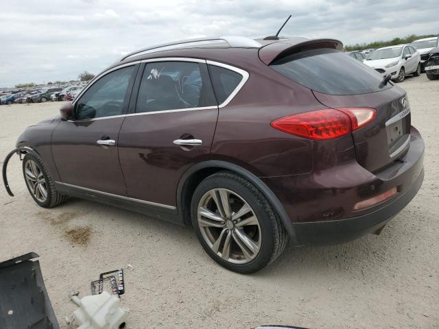 JN1AJ0HP3BM801250 - 2011 INFINITI EX35 BASE Բորդո լուսանկար 2