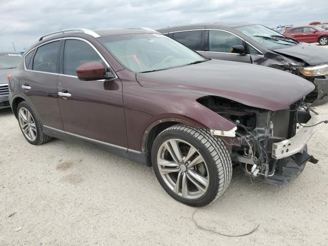 JN1AJ0HP3BM801250 - 2011 INFINITI EX35 BASE Բորդո լուսանկար 4