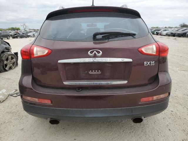 JN1AJ0HP3BM801250 - 2011 INFINITI EX35 BASE Բորդո լուսանկար 6