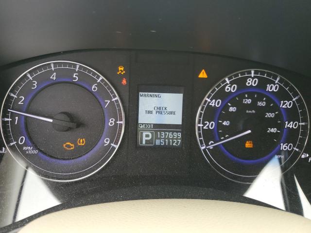 JN1AJ0HP3BM801250 - 2011 INFINITI EX35 BASE Բորդո լուսանկար 9