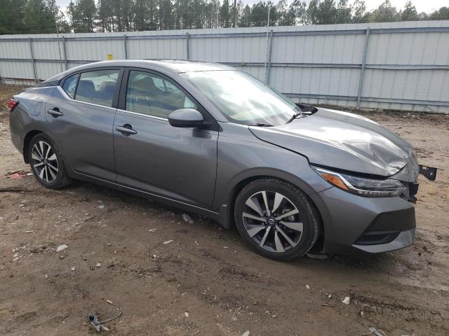 3N1AB8CV5LY228612 - 2020 NISSAN SENTRA SV GRAY photo 4