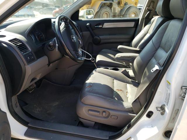 5J6RE4H78BL034197 - 2011 HONDA CR-V EXL WHITE photo 7