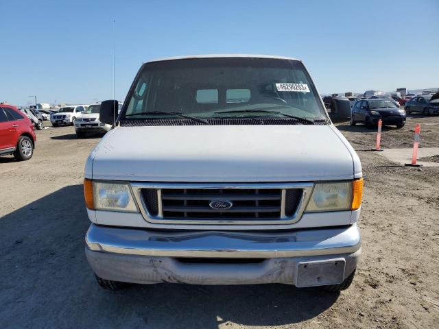 1FBSS31L44HA14444 - 2004 FORD ECONOLINE E350 SUPER DUTY WAGON WHITE photo 5