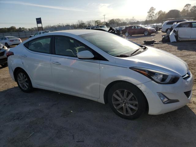 5NPDH4AE7EH495979 - 2014 HYUNDAI ELANTRA SE WHITE photo 4