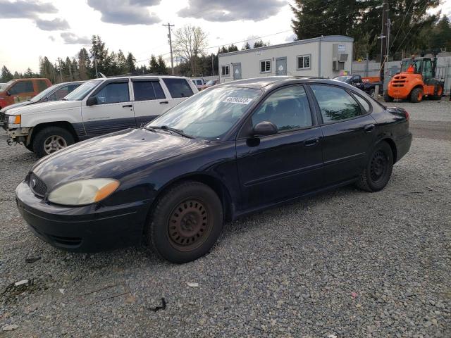 1FAFP52U74A136408 - 2004 FORD TAURUS LX BLACK photo 1