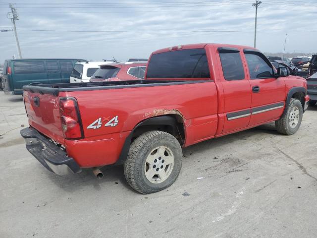 1GCEK19V87Z133065 - 2007 CHEVROLET SILVERADO K1500 CLASSIC RED photo 3