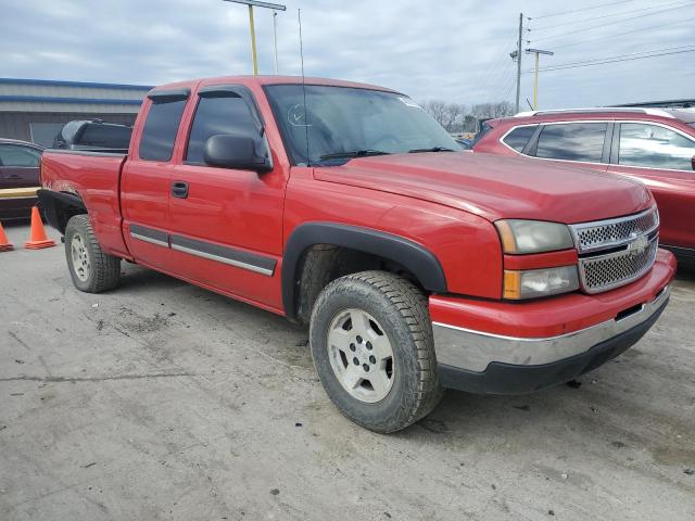 1GCEK19V87Z133065 - 2007 CHEVROLET SILVERADO K1500 CLASSIC RED photo 4