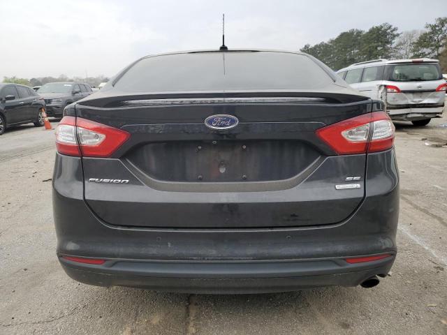 3FA6P0HD6GR351461 - 2016 FORD FUSION SE BLACK photo 6