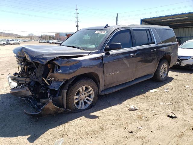 1GNSKHKC0JR294240 - 2018 CHEVROLET SUBURBAN K1500 LT BLACK photo 1