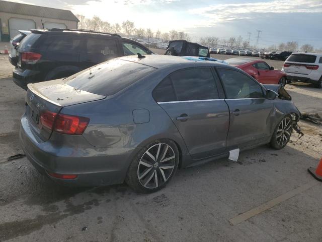 3VW4S7AJ5EM394754 - 2014 VOLKSWAGEN JETTA GLI GRAY photo 3