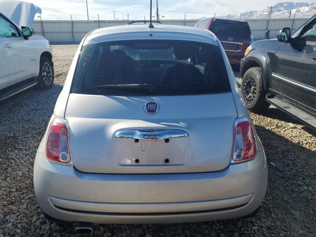 3C3CFFAR2DT633074 - 2013 FIAT 500 POP SILVER photo 6