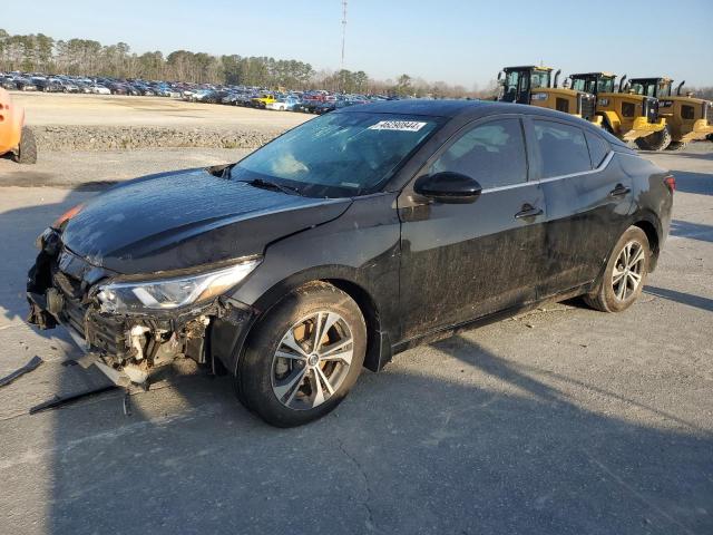 3N1AB8CV7NY232356 - 2022 NISSAN SENTRA SV BLACK photo 1