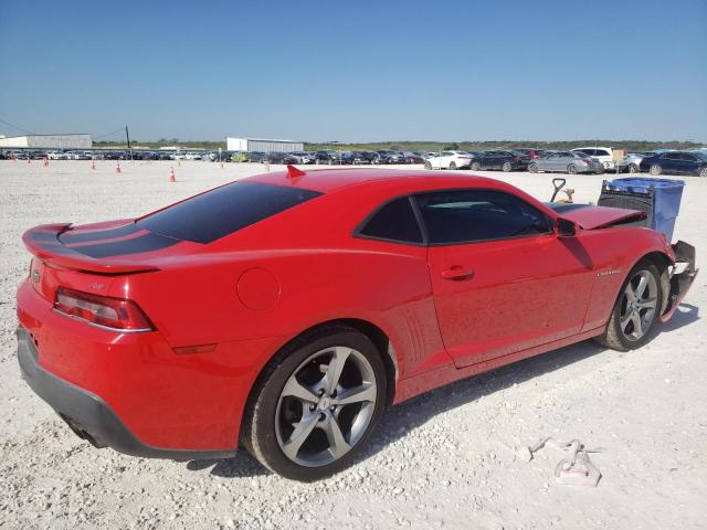 2G1FC1E32E9312675 - 2014 CHEVROLET CAMARO LT RED photo 3