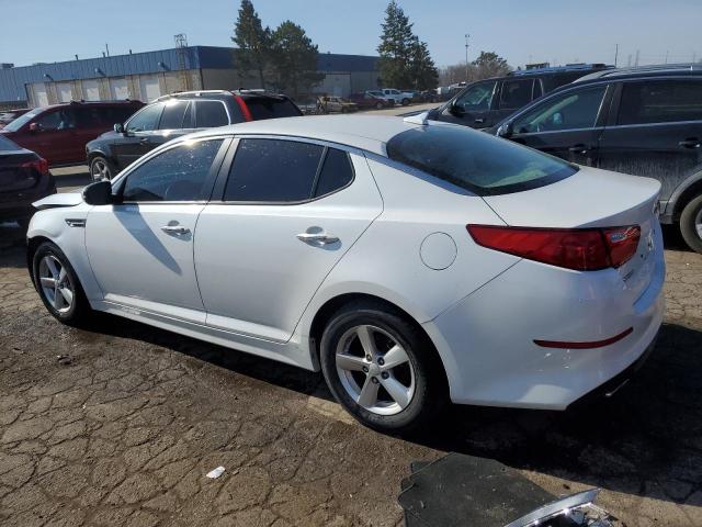 KNAGM4A71F5594161 - 2015 KIA OPTIMA LX WHITE photo 2