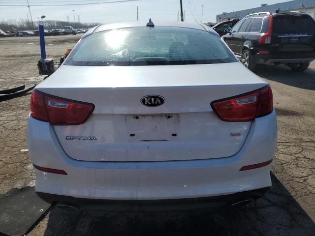 KNAGM4A71F5594161 - 2015 KIA OPTIMA LX WHITE photo 6