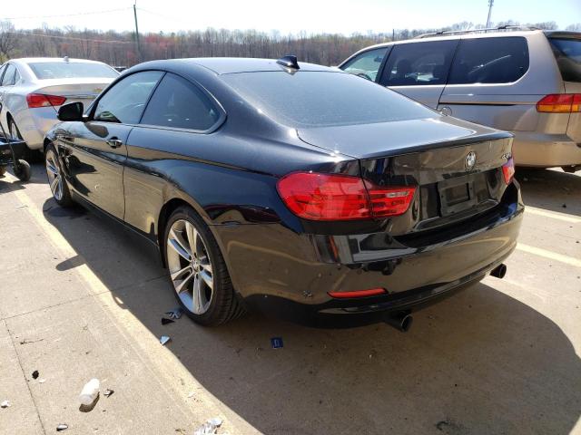 WBA3R1C52FK193715 - 2015 BMW 435 I BLACK photo 2