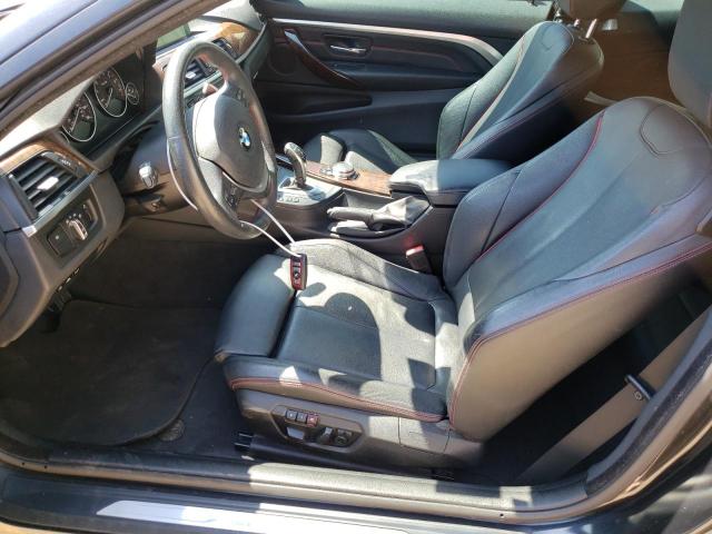 WBA3R1C52FK193715 - 2015 BMW 435 I BLACK photo 7