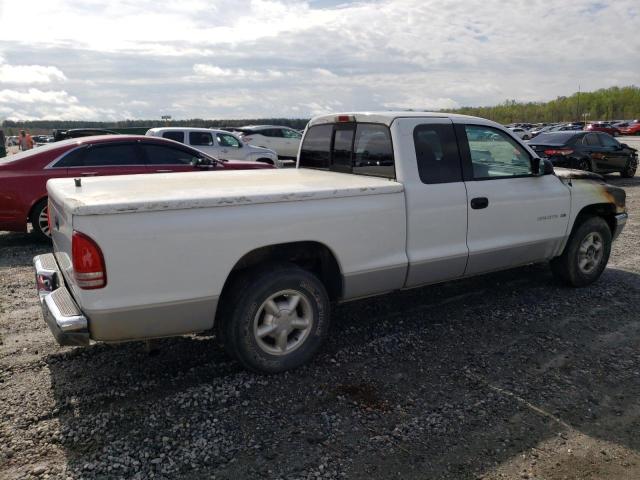 1B7GL22X5WS536015 - 1998 DODGE DAKOTA WHITE photo 3