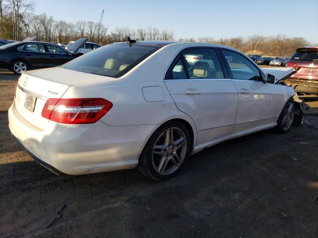 WDDHF9AB0BA442186 - 2011 MERCEDES-BENZ E 550 4MATIC WHITE photo 3