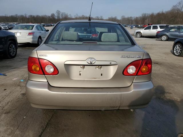 2T1BR32E84C224329 - 2004 TOYOTA COROLLA CE TAN photo 6