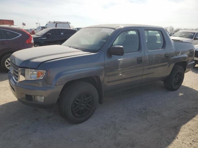 5FPYK1F26CB456934 - 2012 HONDA RIDGELINE RT GRAY photo 1