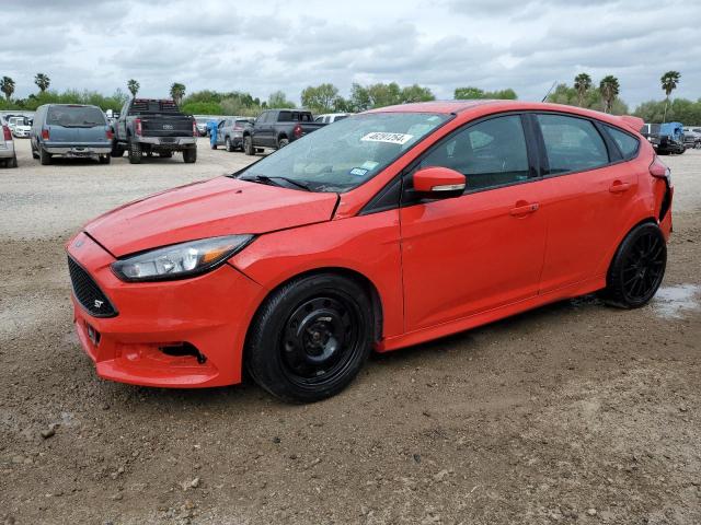 1FADP3L98HL320546 - 2017 FORD FOCUS ST RED photo 1