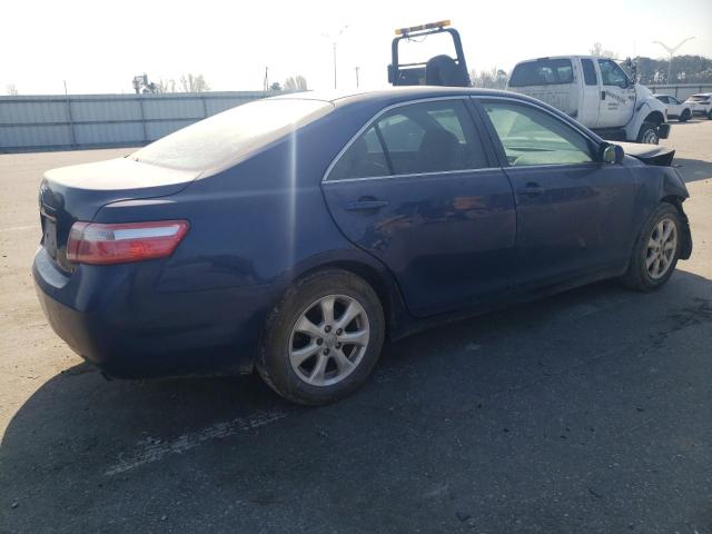 4T1BE46K17U050320 - 2007 TOYOTA CAMRY CE BLUE photo 3